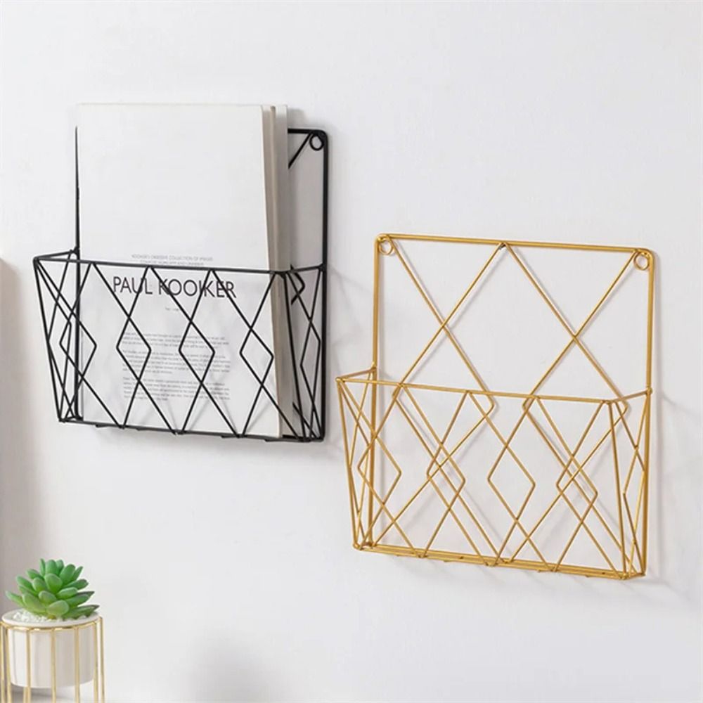 Tempat Majalah Logam Terpasang - Magazine Holder Rack ulasan dan harga