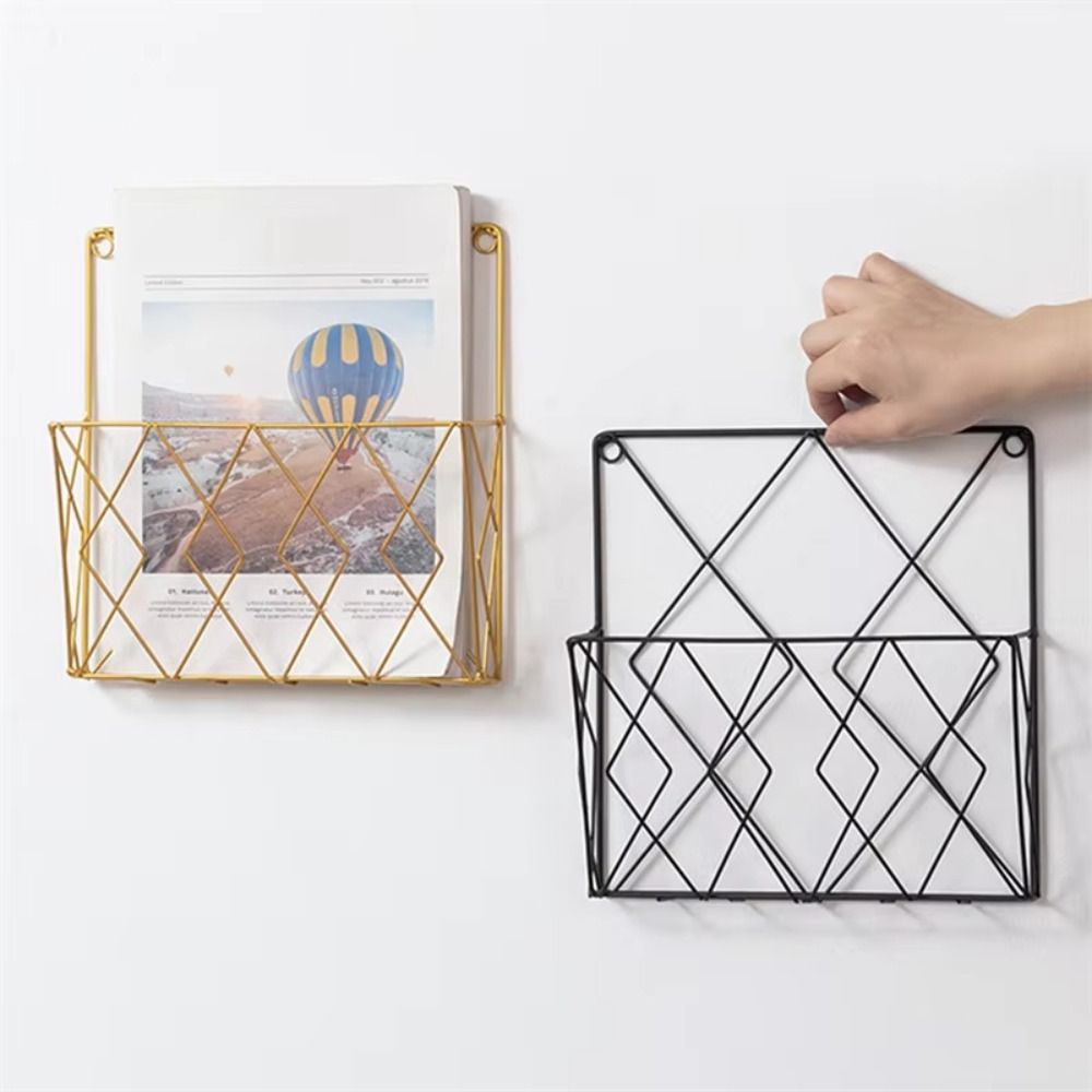 Tempat Majalah Logam Terpasang - Magazine Holder Rack ulasan dan harga