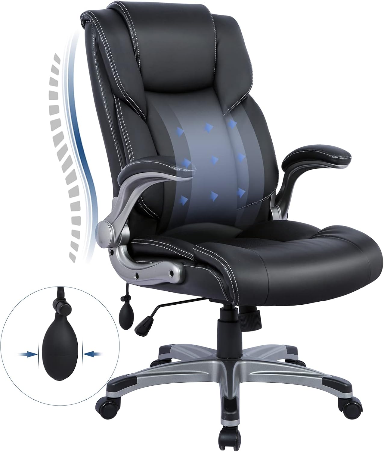 Kursi Kantor Eksekutif Sandara - Leather Desk Pad ulasan dan harga