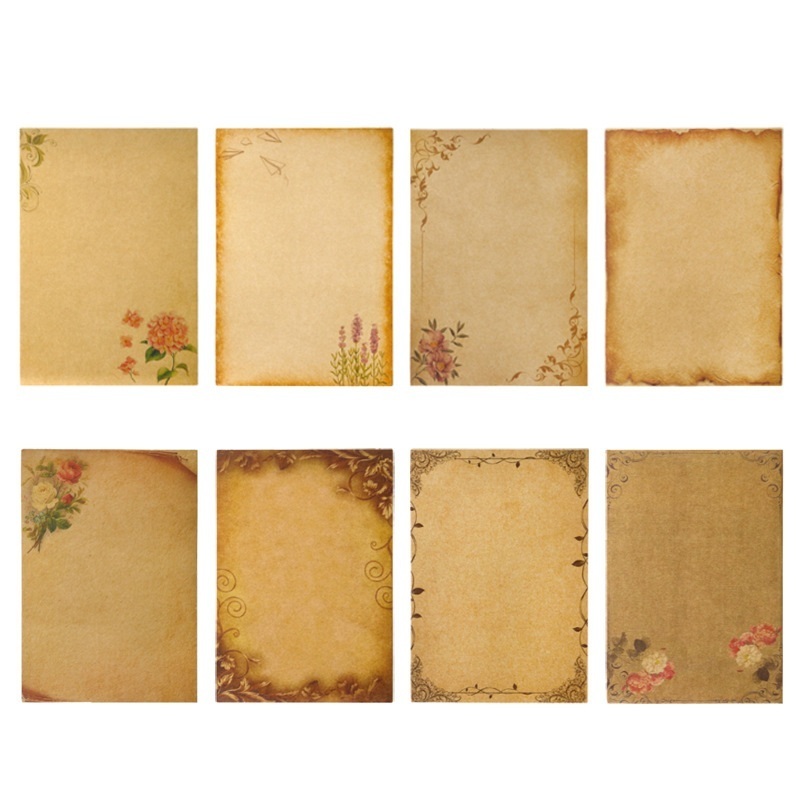 16 Buah Kertas Tulis Antik Ker - Ink Blotter Paper ulasan dan harga