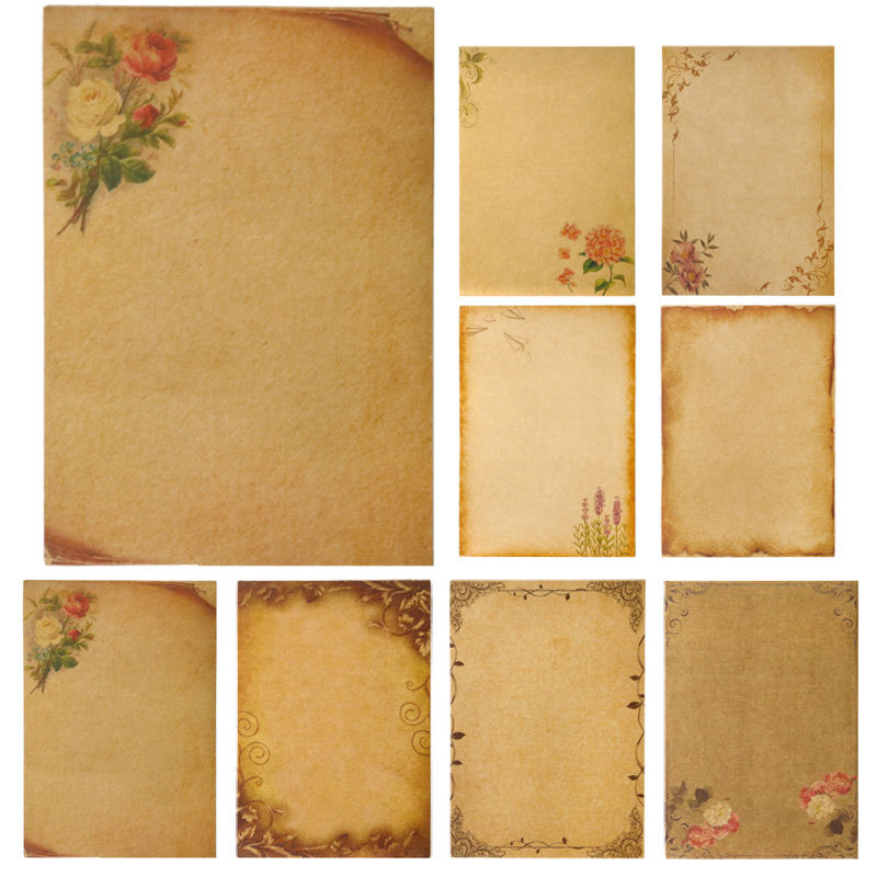 16 Buah Kertas Tulis Antik Ker - Ink Blotter Paper ulasan dan harga