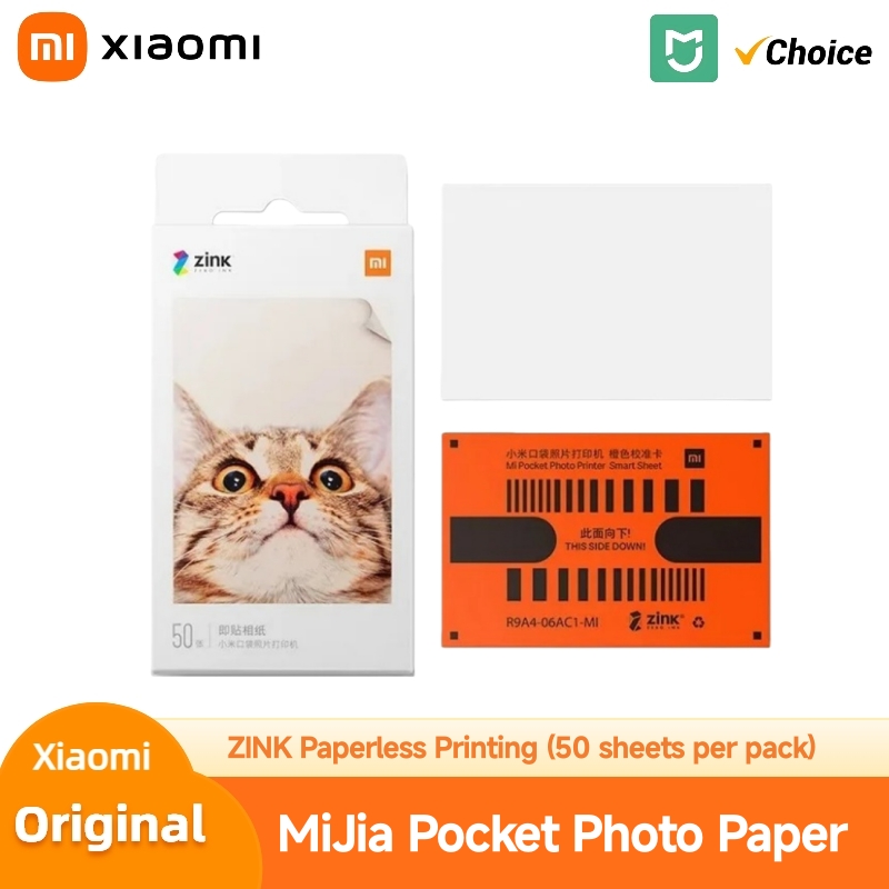 Kertas Foto Saku MIJIA ZINK 3  - Ink Blotter Paper ulasan dan harga