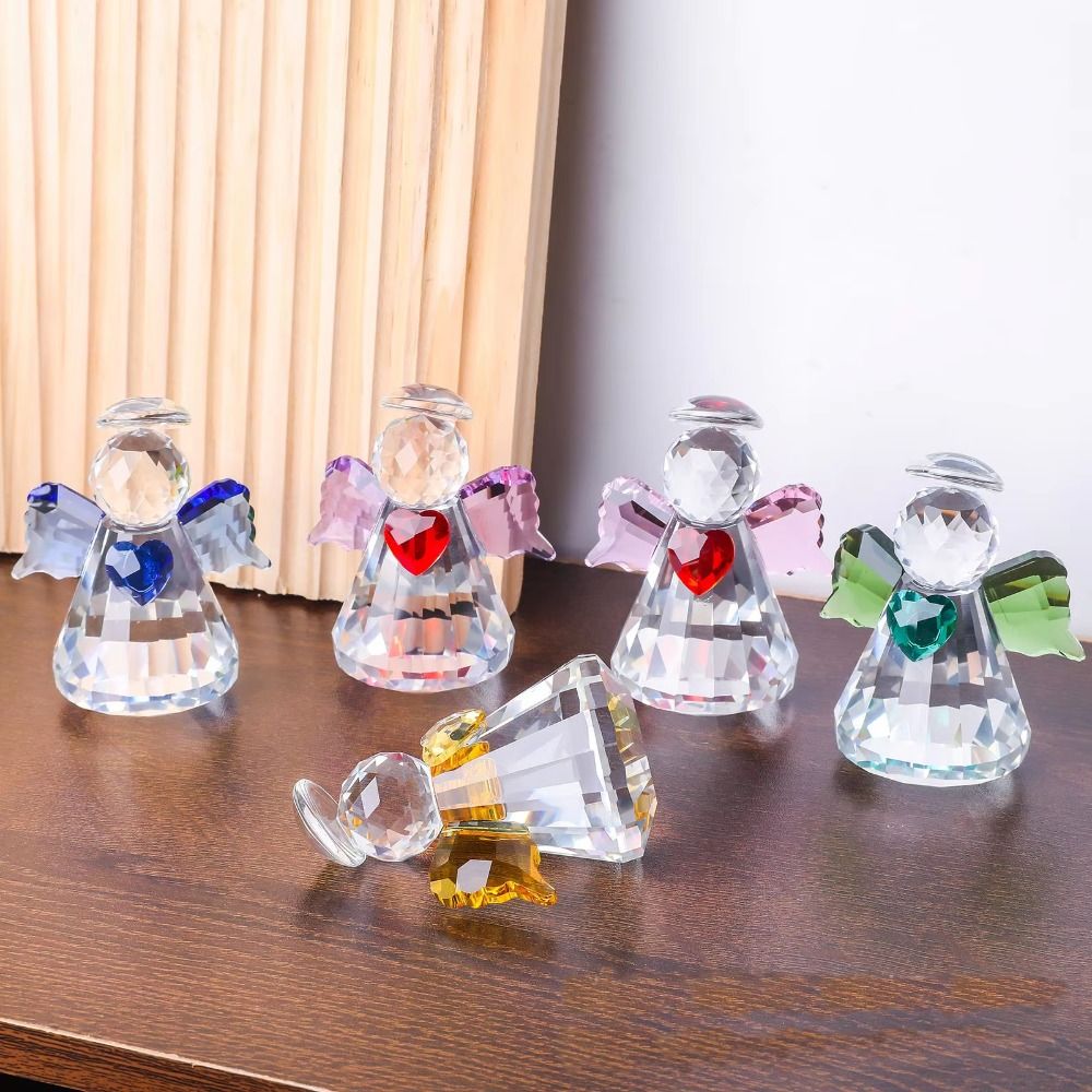 Figurin Malaikat Kristal denga - Paper Weight Crystal ulasan dan harga